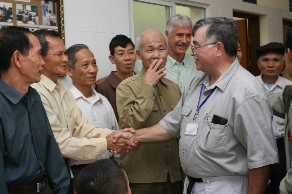 US and Vietnamese veterans meet at Friendship Village near Hanoi