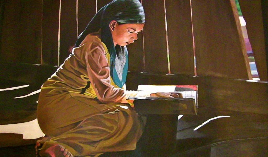 Painting by Doc Bernie Duff