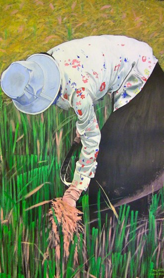 Painting by Doc Bernie Duff