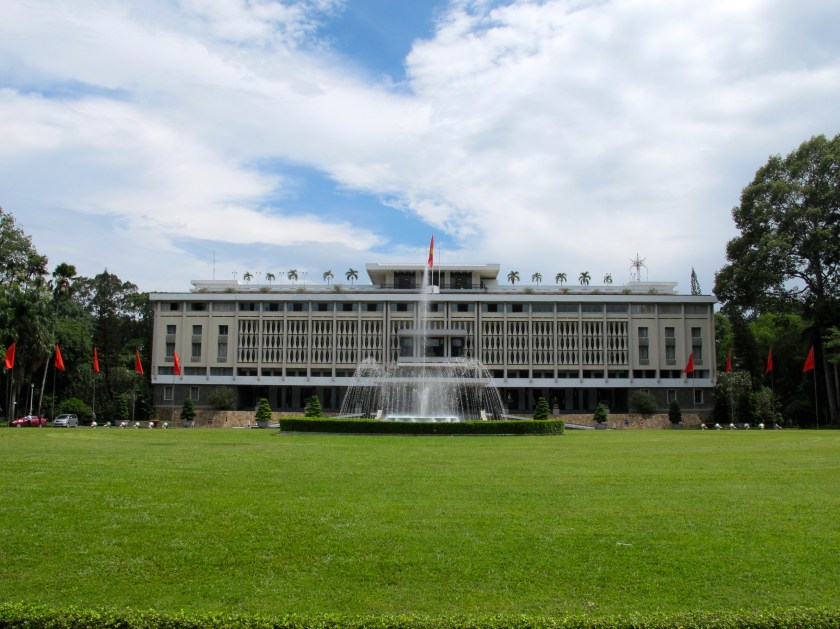 The South Vietnamese presidential palace as it looks today. (Photo by Nissa Rhee, June 2014)