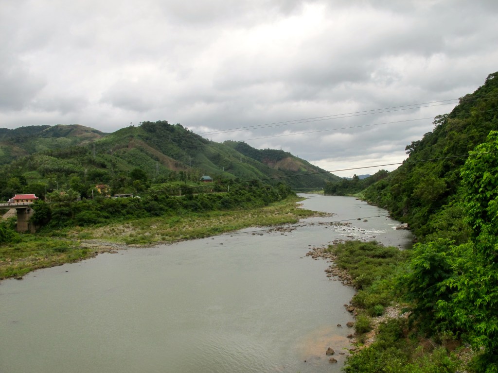 During the war, Viet Cong forces had to ford the Han River as part of the Ho Chi Minh Trail. (Photo by Nissa Rhee, June 2014)