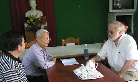 Ken Herrmann meets with Vietnamese representatives in 2010.