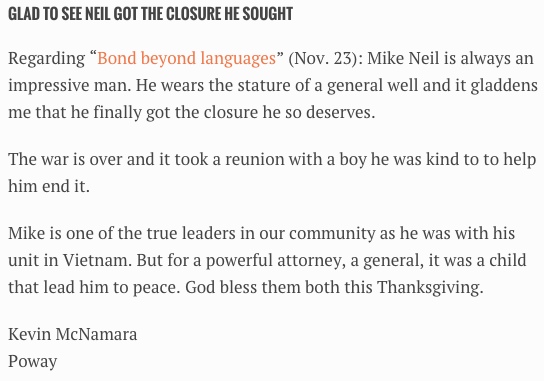 UT San Diego reader letter